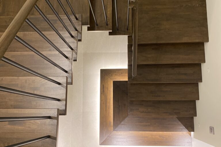 하드우드계단난간및발판