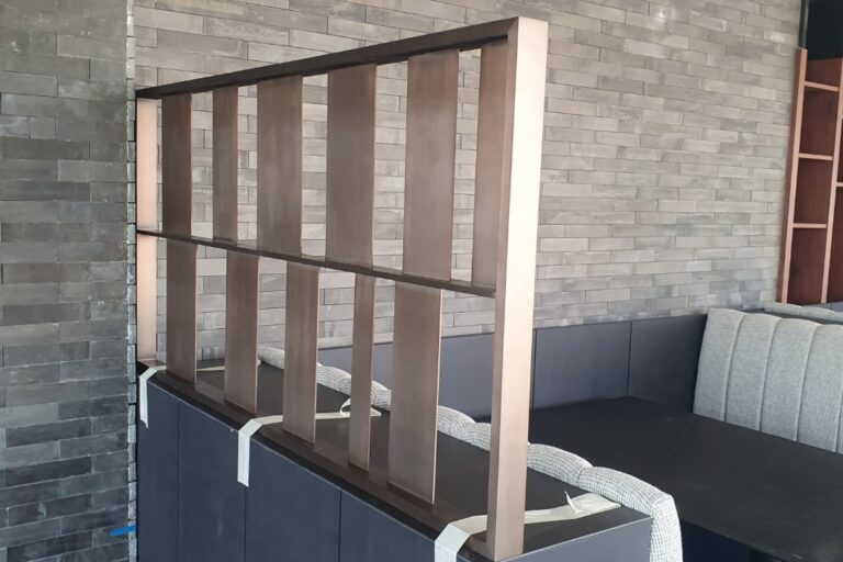 쇼파골드파티션제작