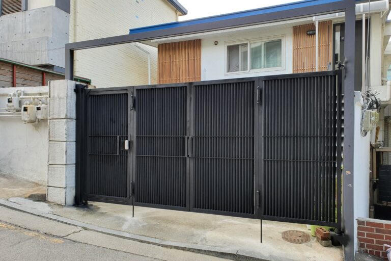 전원주택대문가로살대