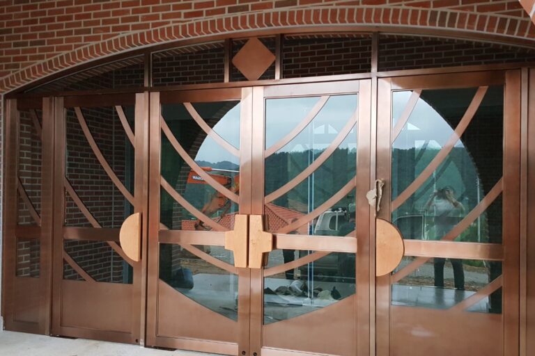 황동문양매장대문